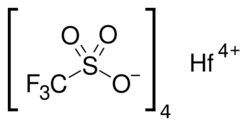 Hafnium trifluoromethanesulfonate.svg