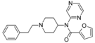 Chemical structure of mirfentanil.