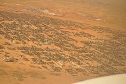 Aerial view of Al-Fashir
