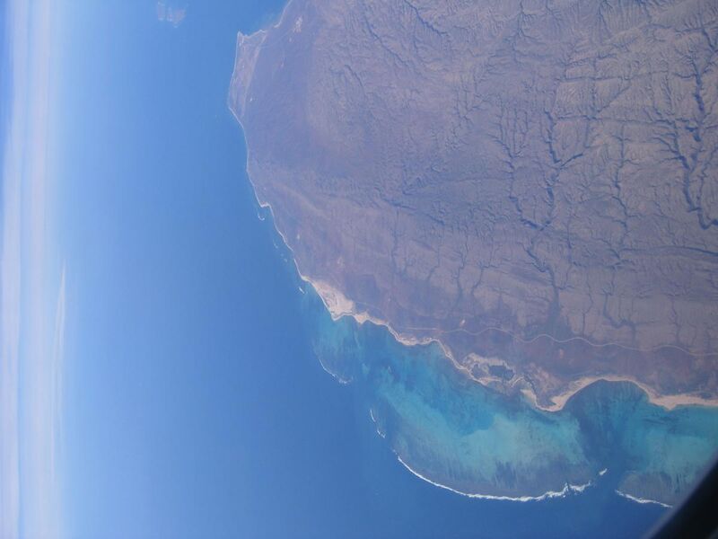 File:Cape Range National Park and Ningaloo Reef from the air.jpg
