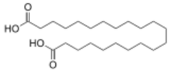 Docosanedioic acid.svg