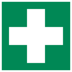 ISO 7010 E003 - First aid sign.svg