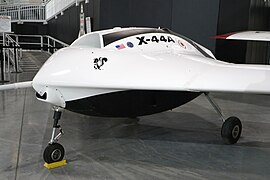 X-44A one-half left front view NMUSAF.jpg