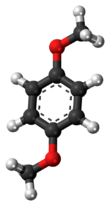 1,4-Dimethoxybenzene molecule