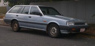 1989 Nissan Pintara (R31 S3) GLi station wagon (17037232981).jpg