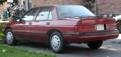 1991 Chevrolet Corsica LT photographed in Sault Ste. Marie, Ontario, Canada