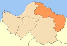 Egialia municipality map