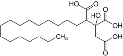 Agaric acid Structural Formula V1.svg