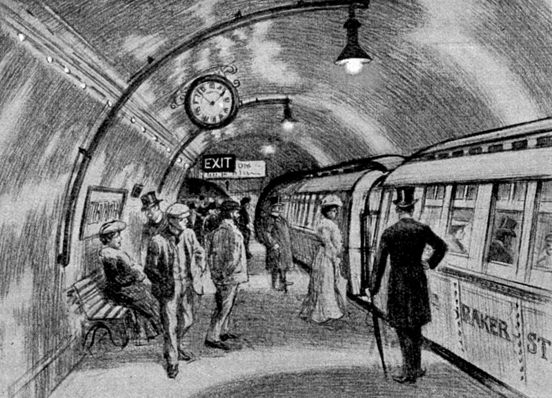 File:Baker Street Waterloo Railway platform March 1906.png