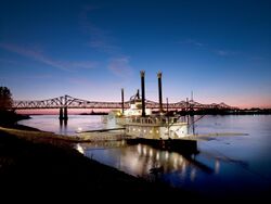 Casino Boat on the Mississippi River, Natchez, Mississippi, 04101u.jpg
