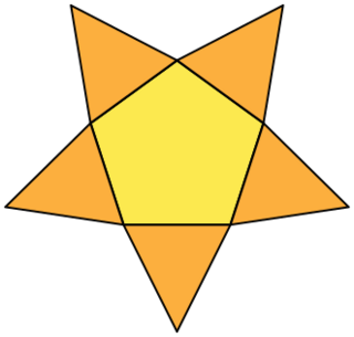 Pentagonal pyramid flat.svg