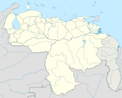 Caracas is located in Venezuela
