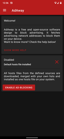 AdAway 4.3.5 homescreen on Android 10.png