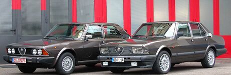 Alfa Romeo Alfa 6 first and second series