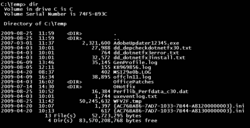 Dir command in Windows Command Prompt.png