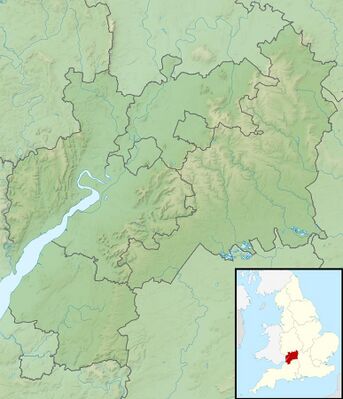 Gloucestershire UK relief location map.jpg