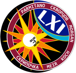 ISS Expedition 61 Patch.svg