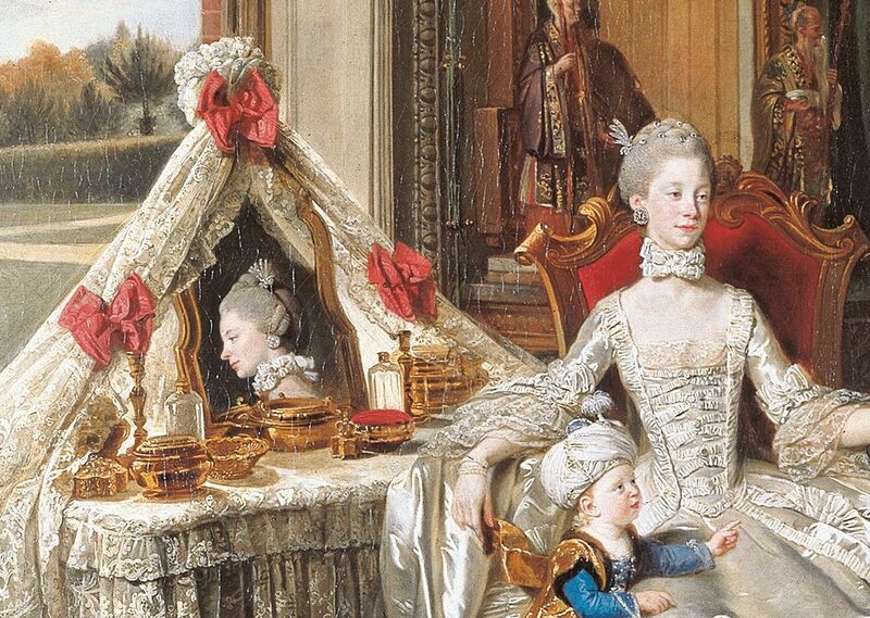 File:Johan Zoffany - Queen Charlotte (1744-1818) with her Two Eldest Sons - Google Art Project (cropped).jpg