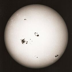 Sun with sunspots.JPG