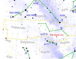 Vulpecula constellation map with PSR B1937+21.png