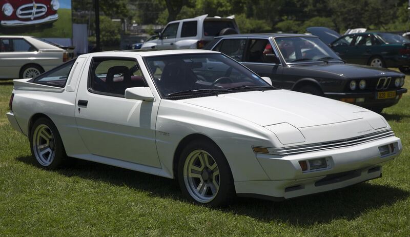 File:1987 Chrysler Conquest TSi in White, front right.jpg