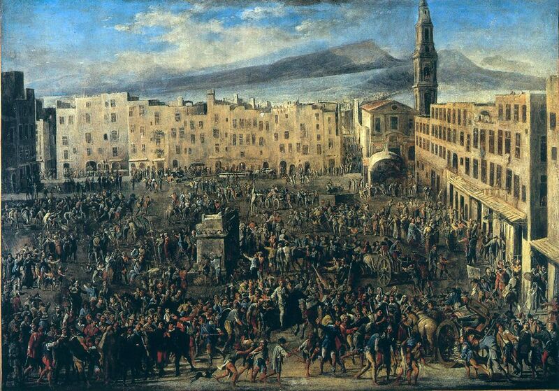 File:Domenico Gargiulo - Piazza del Mercato during the Revolt of Masaniello.jpg