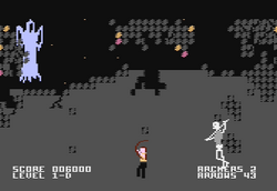 Forbidden Forest Atari 8-bit PAL screenshot.png
