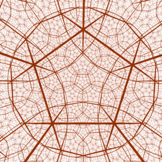Hyperbolic orthogonal dodecahedral honeycomb.png
