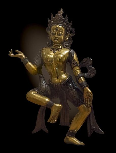 File:Labit - Dâkinî - Minor Goddess - Tibet 19th century.jpg