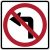 No Left Turn sign.svg