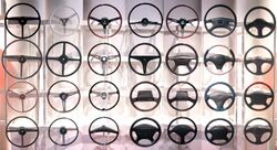 Steering wheels from different periods.jpg