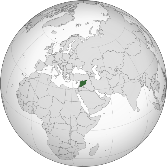 File:Syria (orthographic projection).svg