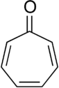 Structure of tropone