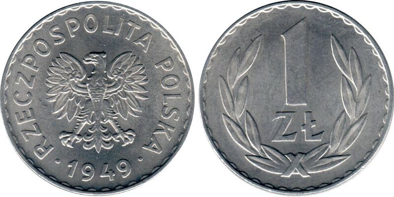 File:1 zloty 1949 Al.jpg