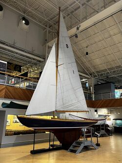 Bluenose one-design sloop -1, Maritime Museum of the Atlantic, Nova Scotia, Canada.jpg