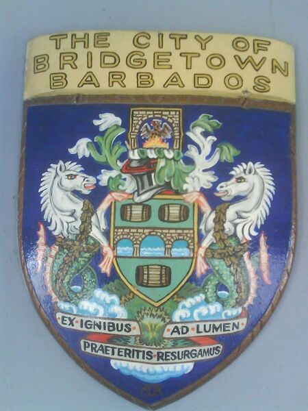 File:City of Bridgetown, Barbados Armorial bearing.jpg