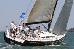 Club Swan 42 at the 2013 Swan European in Cowes.jpg