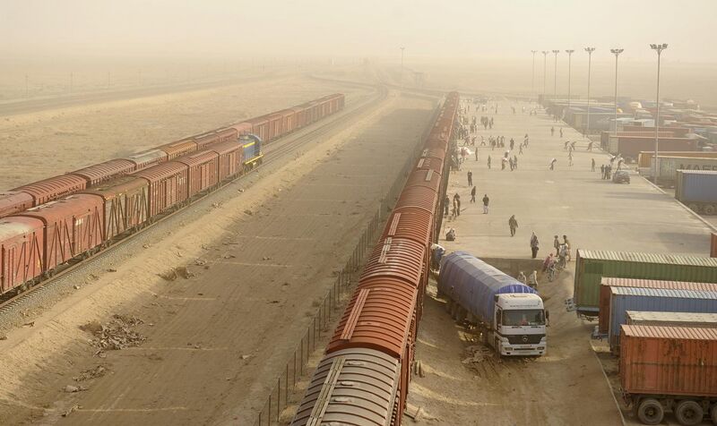 File:Hairatan to Mazar-e-Sharif Railway Project in Afghanistan.jpg
