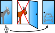 Host must open Door 2 if the player picks Door 1 and the car is behind Door 3