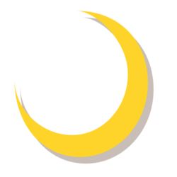 Yellow Crescent, Symbol of Islam.png