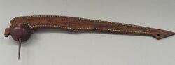 Ball-headed War Club with Spike, early 19th century, 50.67.61.jpg