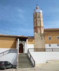 The Great Mosque with its octagonal minaret