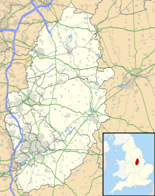 Nottinghamshire UK location map.svg
