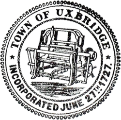 Seal of Uxbridge, Massachusetts.png