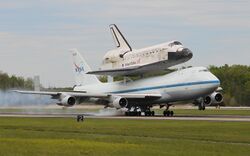 Space Shuttle Discovery Arriving at Washington Dulles International Airport (IAD).jpg