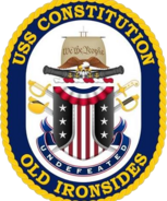 USS Constitution crest.png