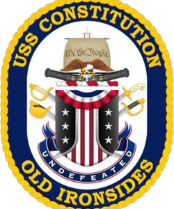 USS Constitution crest.png