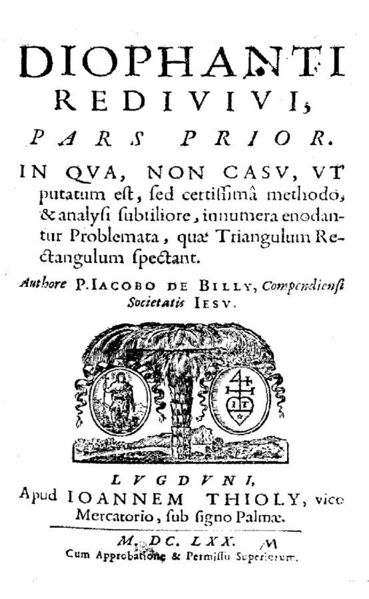 File:De Billy, Jacques – Diophantus redivivus, 1670 – BEIC 18285.jpg