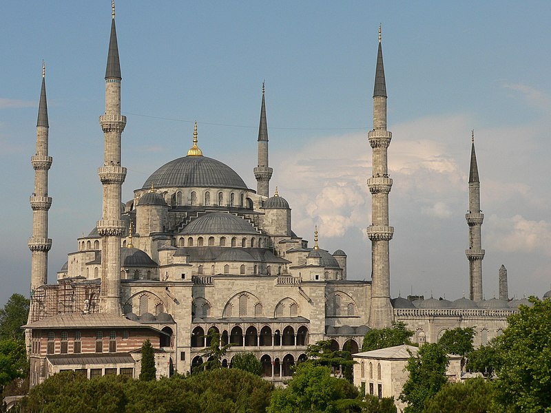File:Exterior of Sultan Ahmed I Mosque, (old name P1020390.jpg).jpg