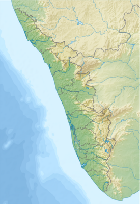 India Kerala relief map.png